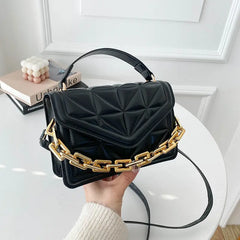 Green Leather Shoulder Bag Crossbody Purse