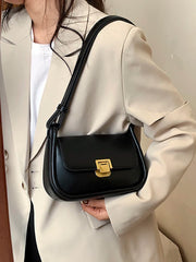Small Flap Crossbody Shoulder Bag Solid Female Handbag Tote