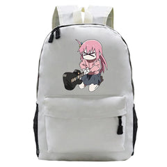 Bocchi The Rock Backpacks Teens Shoulder Bag Girls Boys Cartoon Guitar Schoolbag