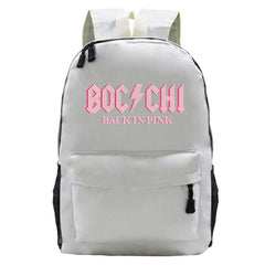 Bocchi The Rock Print Backpacks Letters Harajuku Schoolbags for Girls Boys
