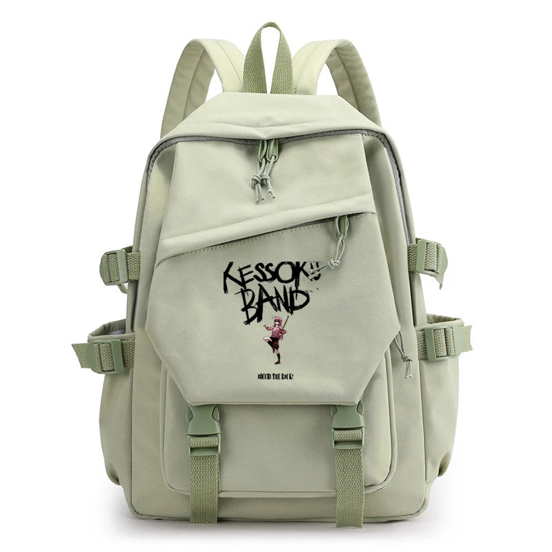 Bocchi The Rock Zip Anti-theft School Bags High Bag Women Light Travel Bags