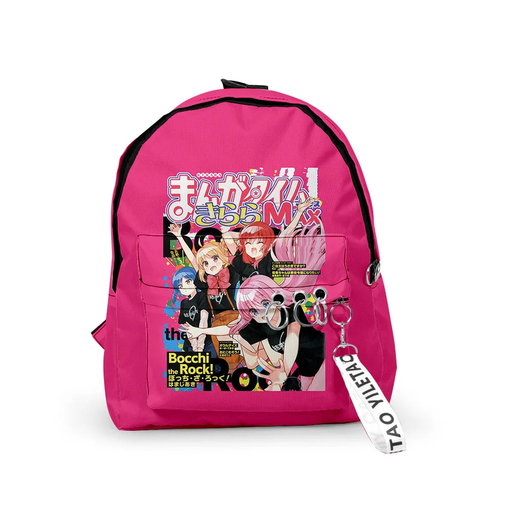 Bocchi the Rock Anime Backpack Manga Schoolbag