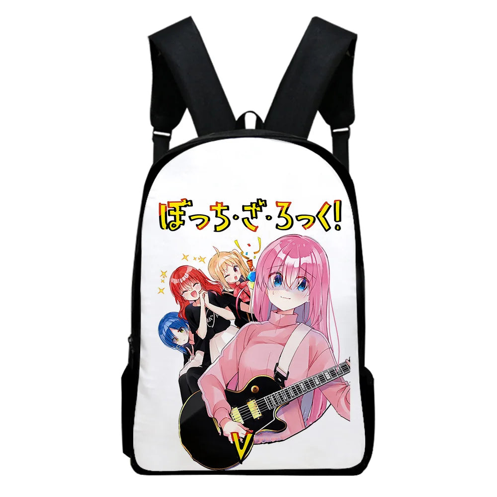 Bocchi the Rock Anime Bag School Bag Unisex Backpack