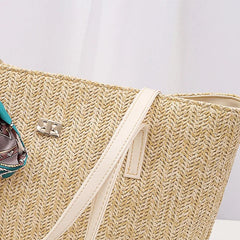 Bohemia Straw Women Handbags Large Capacity Tote Beach Bag