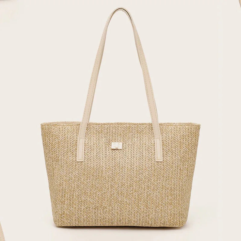 Bohemia Straw Women Handbags Large Capacity Tote Beach Bag