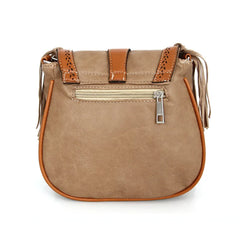 Boho Tassel Crossbody Bag Large Capacity Shoulder Bag for Women
