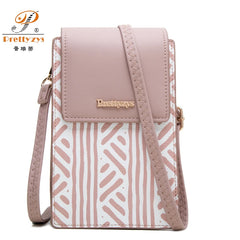 Mini Small Women Crossbody Bag PU Leather Flap Phone Bags Wallet