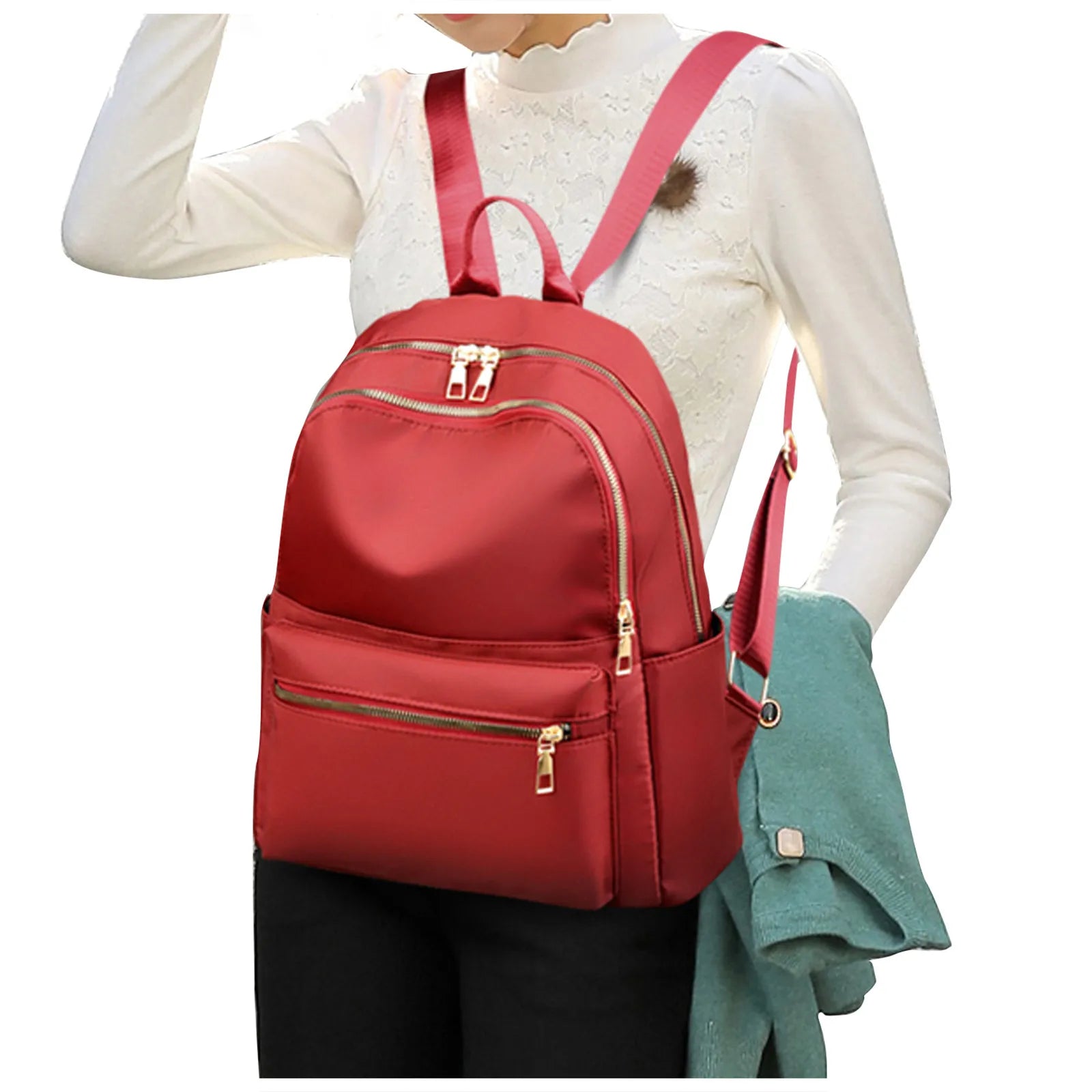 Women's Backpack Oxford Cloth Travel Bags Shoulder Bags Bolsa Feminina