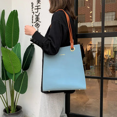 Women's Leather Tote Shoulder Bag Top Handle Handbags