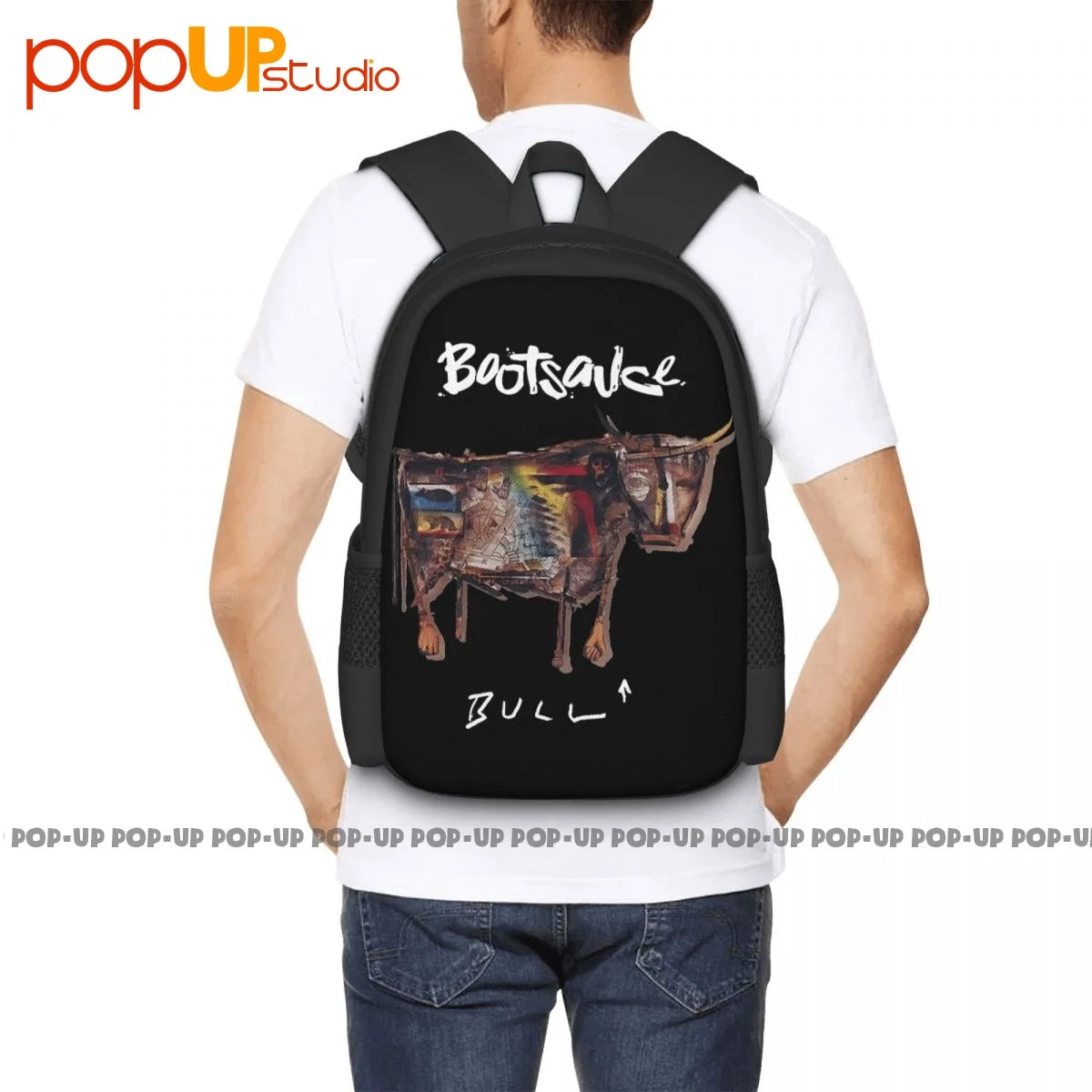 Bootsauce Bull Funk Band Soundgarden Janes Addiction Backpack