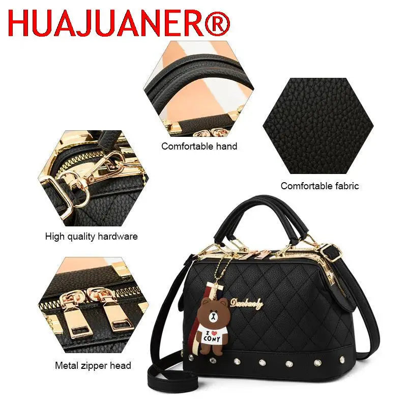 Boston Bag Female Summer Beach Bag Casual Bags Ladies Handbag High Women Messeng