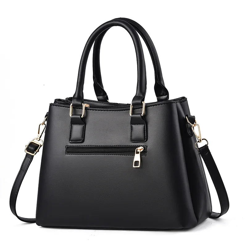 Embroidered Large-capacity Shoulder Bag