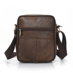 Men's Leather Business Bag Shoulder Purse Messenger Crossbody