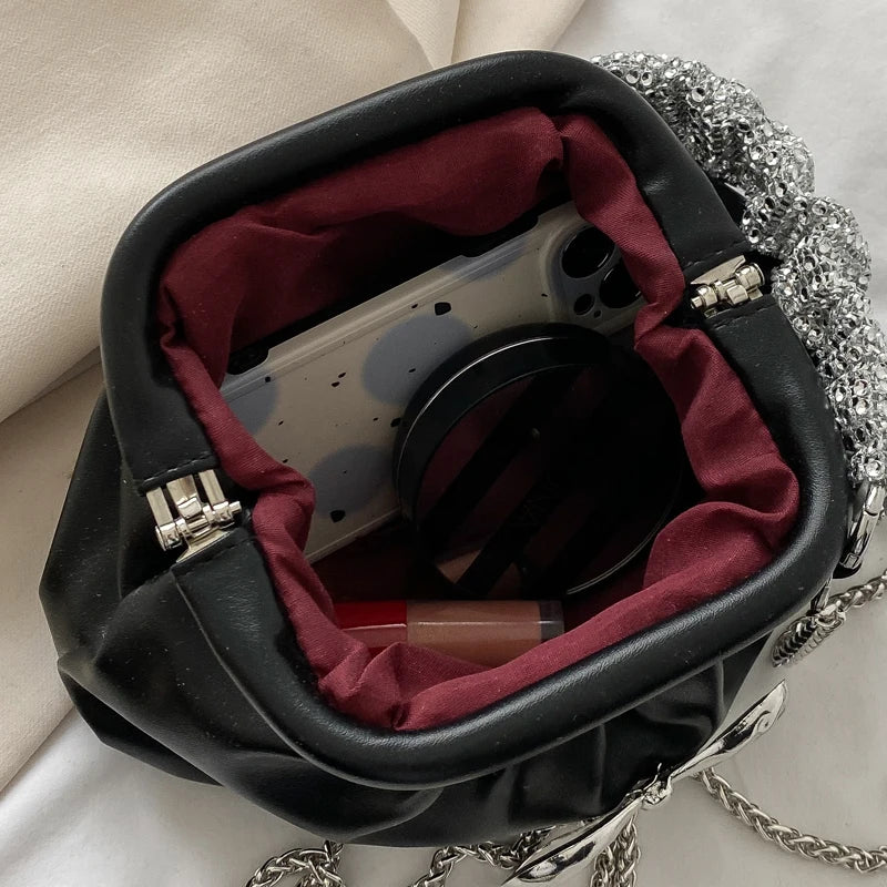 Shining Purse Bag for Women Evering Clutch Bag Handbag Tote