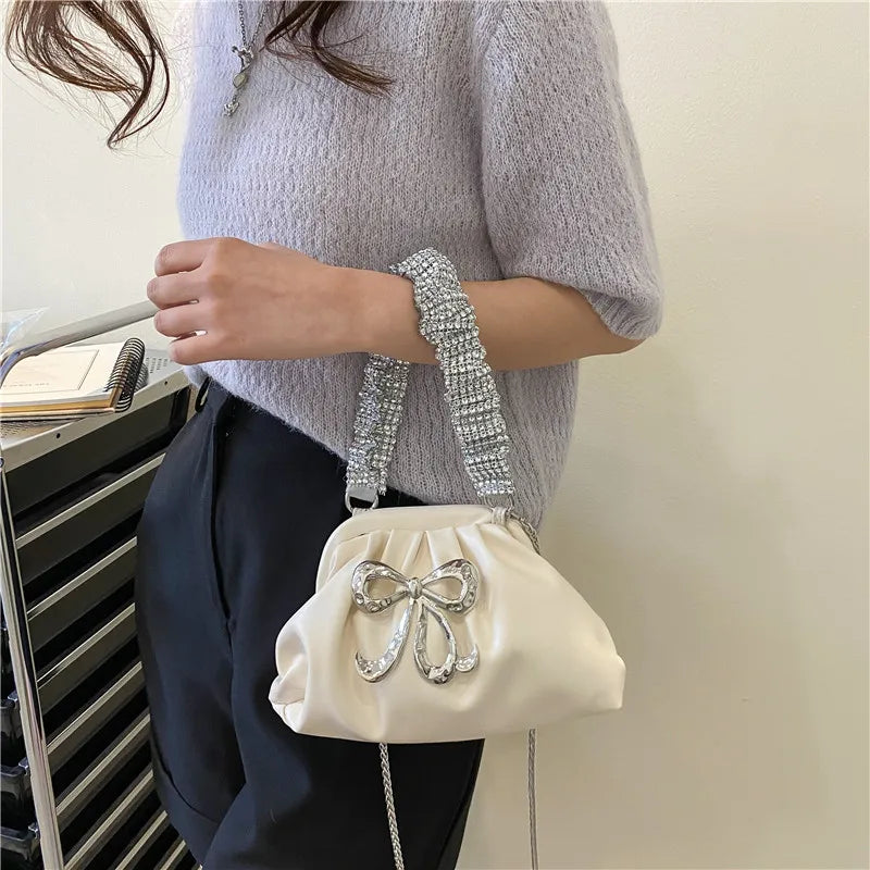 Shining Purse Bag for Women Evering Clutch Bag Handbag Tote