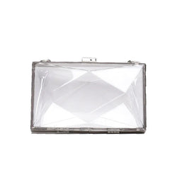 Transparent Acrylic Jelly Bag with Thick Chain Tote