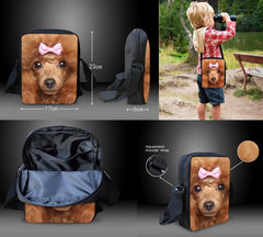 Boxer Dog Lover's Mini Crossbody Bag Boxer Dog Pattern Printing