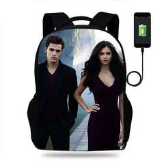 Students Backpack for Boys and Girls with USB
