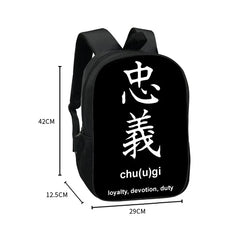 Kids Hunter X Hunter Backpack Canvas School Bag