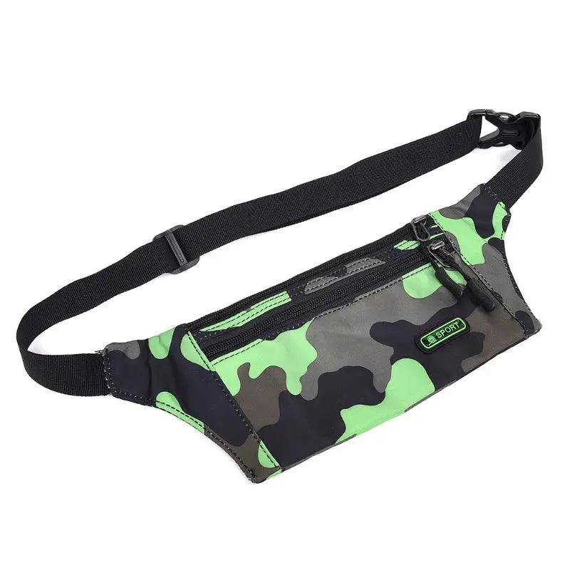 Kids Camouflage Fanny Pack Travel Money Waist Belt Holiday Pouch