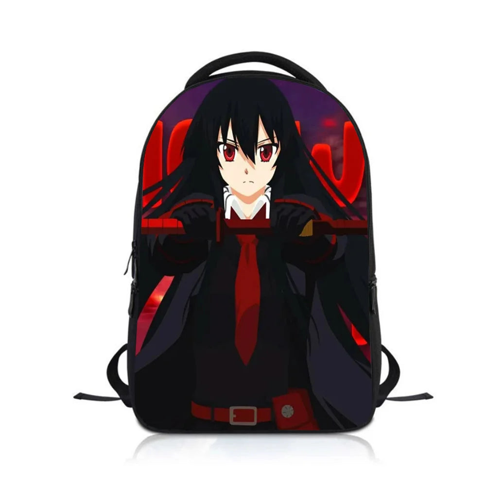 Anime Akame ga KILL! Kids Rucksack School Bag Children Knapsack
