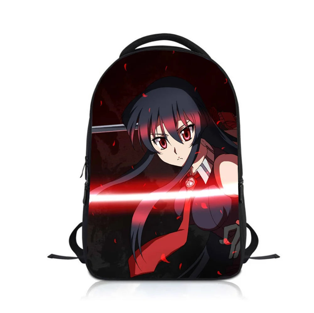 Anime Akame ga KILL! Kids Rucksack School Bag Children Knapsack