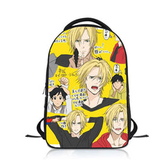 Anime BANANA FISH Kids Backpack School Bag