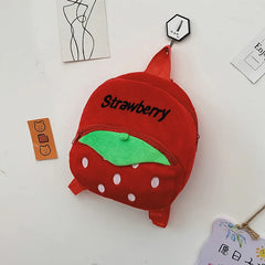 Cute Cartoon Frog Backpack for Toddlers, Plush School Bag for Kids
