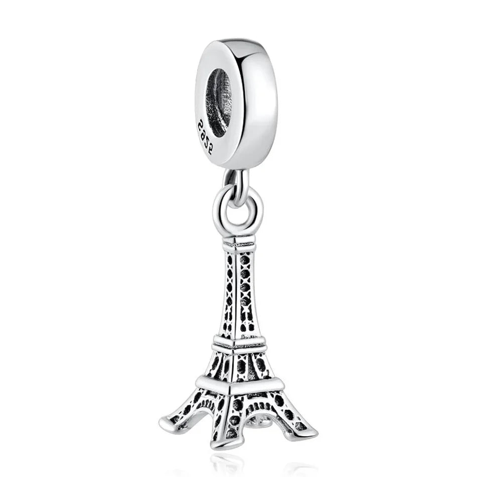 Eiffel Tower Charm Dangle for Women Bracelet Bangle