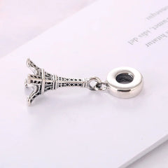 Eiffel Tower Charm Dangle for Women Bracelet Bangle