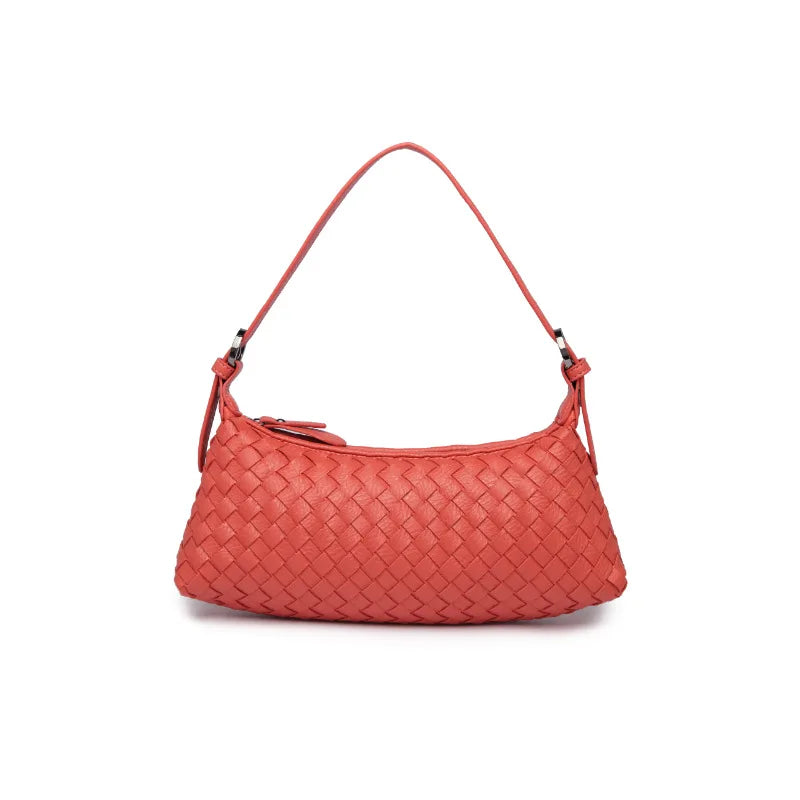 Large Capacity Woven Hobos Bag Totes Women's Shoulder Handbags Female Clutch