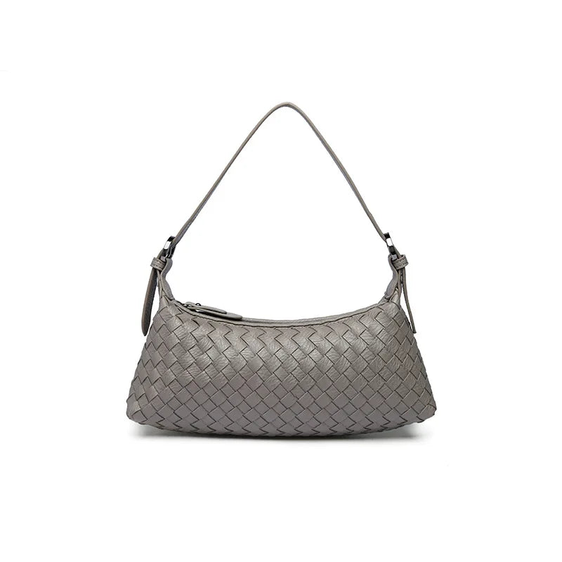 Large Capacity Woven Hobos Bag Totes Women's Shoulder Handbags Female Clutch