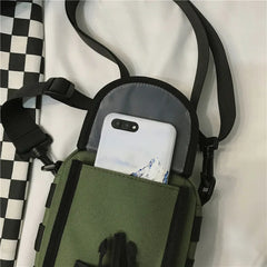 Small Couple Shoulder Messenger Bag Unisex Crossbody Bag