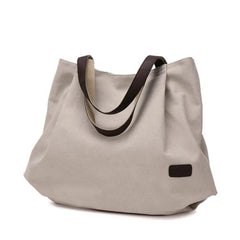 Canvas Tote Bag Women Casual Handbag Shopping Shoulder Bag Large Capacity