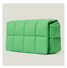 Small Shoulder Bag Women Fluffy Handbag Female Solid Totes Crossbody Bag