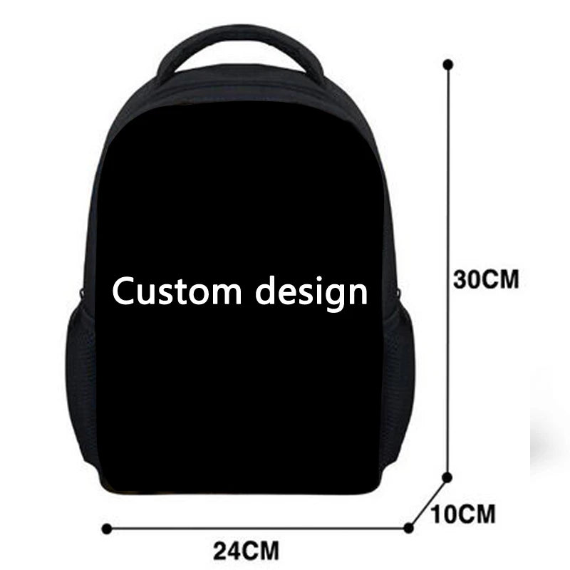 Cartoon Rabbit Printing School Bags Lady Backpack Boys Girls Children School