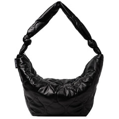 Women's Leather Shoulder Bag - Large Capacity Handbag