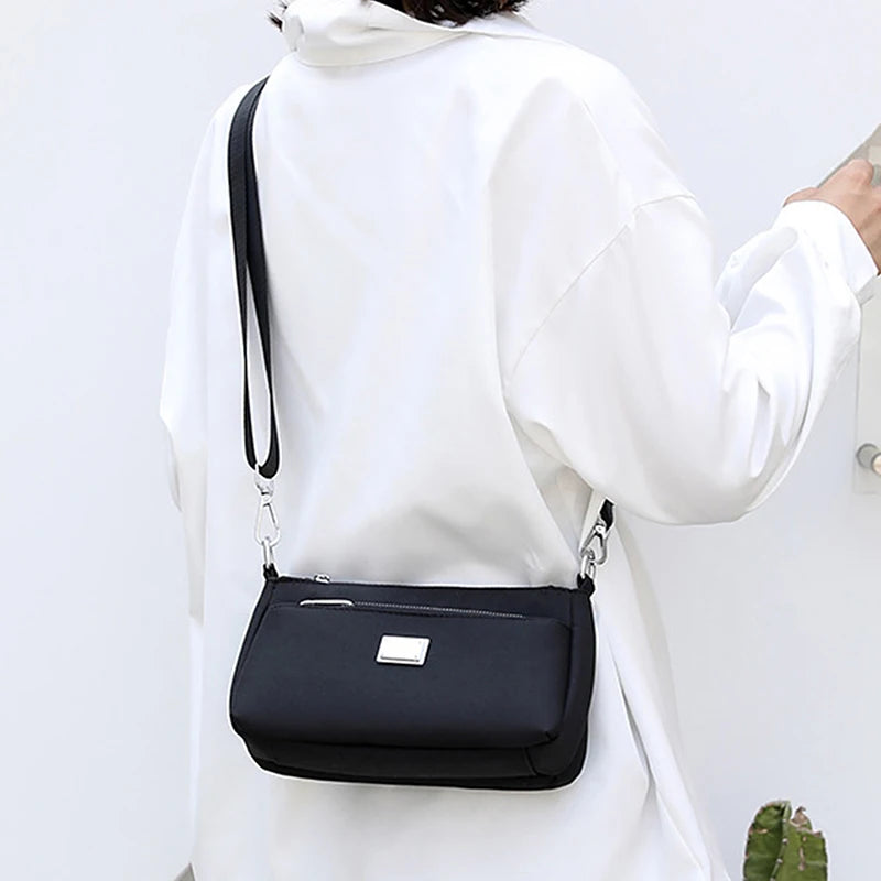 Waterproof Crossbody Bag Nylon Satchel Female Shoulder Bag