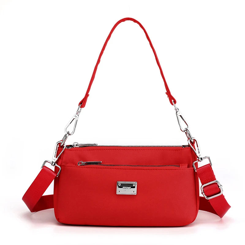 Waterproof Crossbody Bag Nylon Satchel Female Shoulder Bag