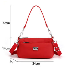 Waterproof Crossbody Bag Nylon Satchel Female Shoulder Bag