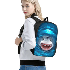 Customized Backpack Dog Printed School Bag for Girls Boys Book Bag 15 Inch
