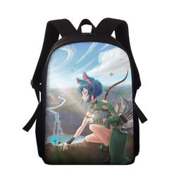 Anime Printing School Bags For Girls Boys Book Bag Student Schoolbag