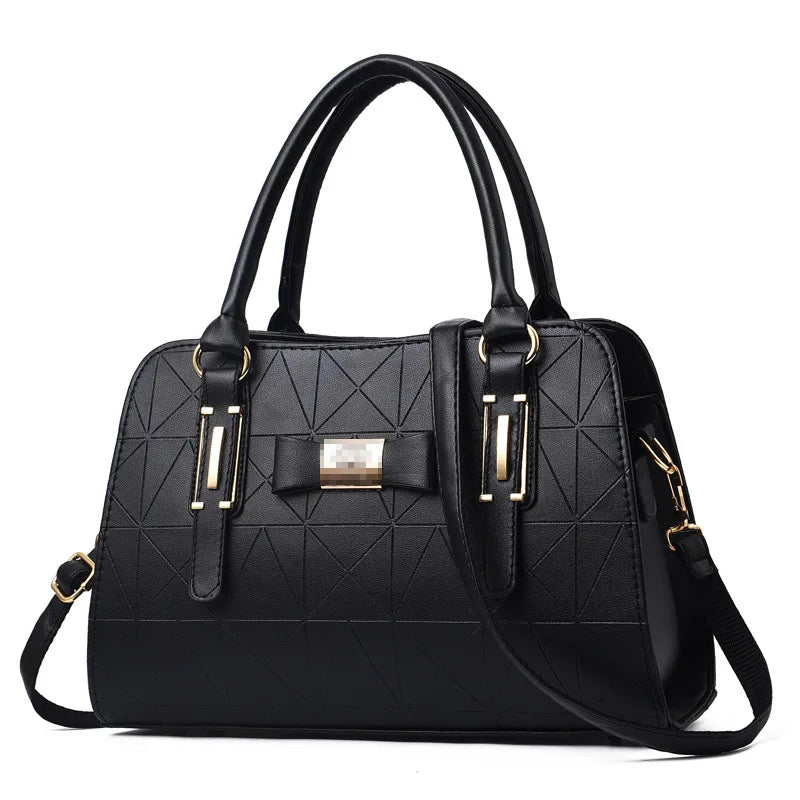 Women's Bucket Shoulder Bag Large Capacity Messenger Handbag