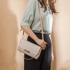 Women Leather Crossbody Handbag Fashion Messenger Clutch Shoulder Bag