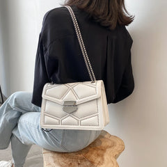 Chain Shoulder Bag Women Crossbody Flap Purse Handbag