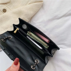 Chain Shoulder Bag Women Crossbody Flap Purse Handbag