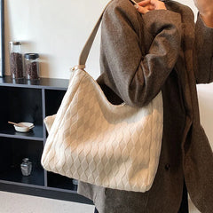 Canvas Women's Shoulder Bag Crossbody Bag Large Handbag