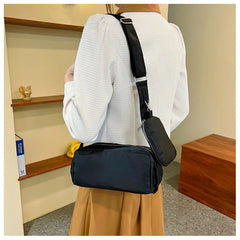 Canvas Women's Shoulder Bag Crossbody Bag Pillow Handbag