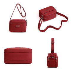 Women's Nylon Crossbody Bag Winter Shoulder Handbags High Messenger Purse Totes