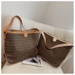 Floral Print Women's Shoulder Bag Handbag Large Square Crossbody Bag